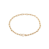 Petit Bone Link Bracelet in 14k Royal Yellow Gold - 7"