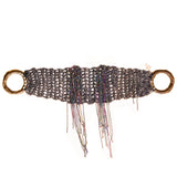 Waterfall Bracelet in Faded & Spectrum with Brass Clasp