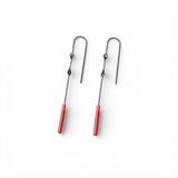 Anya Earrings in Red
