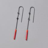 Anya Earrings in Red