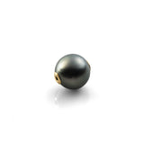 10mm Tahitian Pearl for SPEAR Earring in 18k Yellow Gold