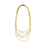 Citron Sweep Necklace in Yellow Multi