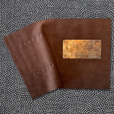 Custom Leather Poem Book with Engravings