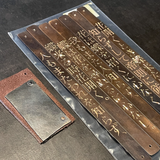 Custom Leather Poem Book with Engravings