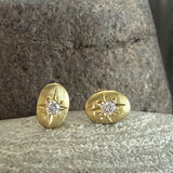 18k Cosmo Post Earrings - Single