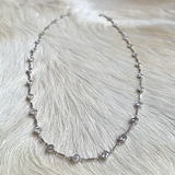 Custom Diamond Chain Necklace in Platinum