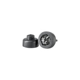 Black Diamond Fragment Post Earrings in Blackened Silver