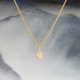 April Custom Diamond Pendant