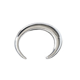 Egg Cuff in Silver