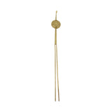 Vintage Japanese Brass Hair Stick in Brass