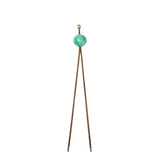 Vintage Japanese Hair Stick with Round Jade Bead