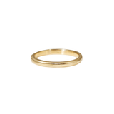 2.25 mm Lightweight Modeled Band in 14k Yellow Gold