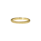 2.25 mm Lightweight Modeled Band in 18k Yellow Gold