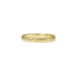 2.5 mm Lightweight Hammered Band in 18k Yellow Gold