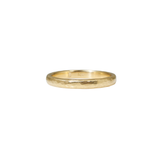 2.5 mm Lightweight Hammered Band in 14k Yellow Gold