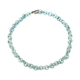 Tiny Chain Necklace in Teal