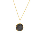 Roman Coin Pendant in 22k Gold