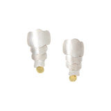 Delphi Earrings in 18k Yellow Gold & Silver