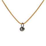 Tiny Solomon in Silver with Moissanite Necklace
