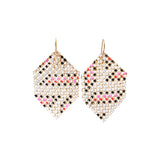 Pink Paver Earrings