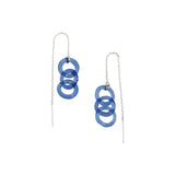 Tiny Chain Earrings in Silver