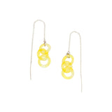 Tiny Chain Earrings in Silver