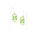Tiny Chain Earrings in Silver