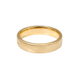 5.5mm Lightweight Modeled Band in 14k Yellow Gold