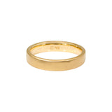 4.5mm Lightweight Modeled Band in 14k Yellow Gold