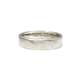 6mm Lightweight Modeled Band in 14k White Gold
