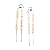 Ecru Marquise Drop Earrings