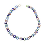 Tiny Chain Necklace in Mixed Colors