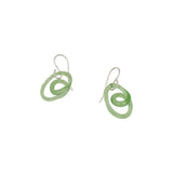 Small Squiggle Glass Earrings