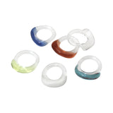 Plum Glass Multi Organic Band