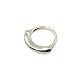 Thick Organic Band in Silver