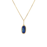 Lapis Pendant in 22k & 18k Yellow Gold