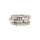Beam Ring in Silver