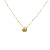 Hatachi Necklace in 18k Yellow gold with Cognac Diamond on 18k Yellow Gold Chain