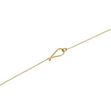 Hatachi Necklace in 18k Yellow gold with Cognac Diamond on 18k Yellow Gold Chain