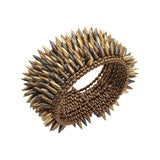 Mixed Tone 5 Row Bullet Cuff