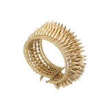 Golden 5 Row Bullet Cuff