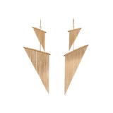 2 Wings Earrings in Gold-Fill