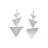 3 Sails Earrings in Silver