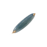 Kyanite Brooch in 14k Yellow Gold