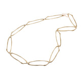 Long Wings Necklace in Bronze