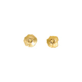 Anemone Post Earrings in 18k Gold