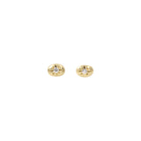 18k Cosmo Post Earrings - Single