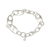 Marina Link Bracelet in Silver