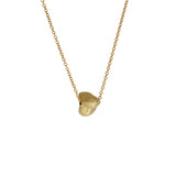 Acorn Necklace in 18k Yellow Gold