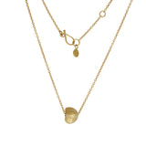 Acorn Necklace in 18k Yellow Gold